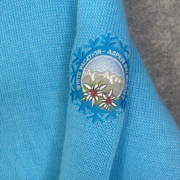 F.lli Campagnolo Insulated Ski Wool Blend Sweater Windstopper Lined Nordic Small - Picture 4 of 10